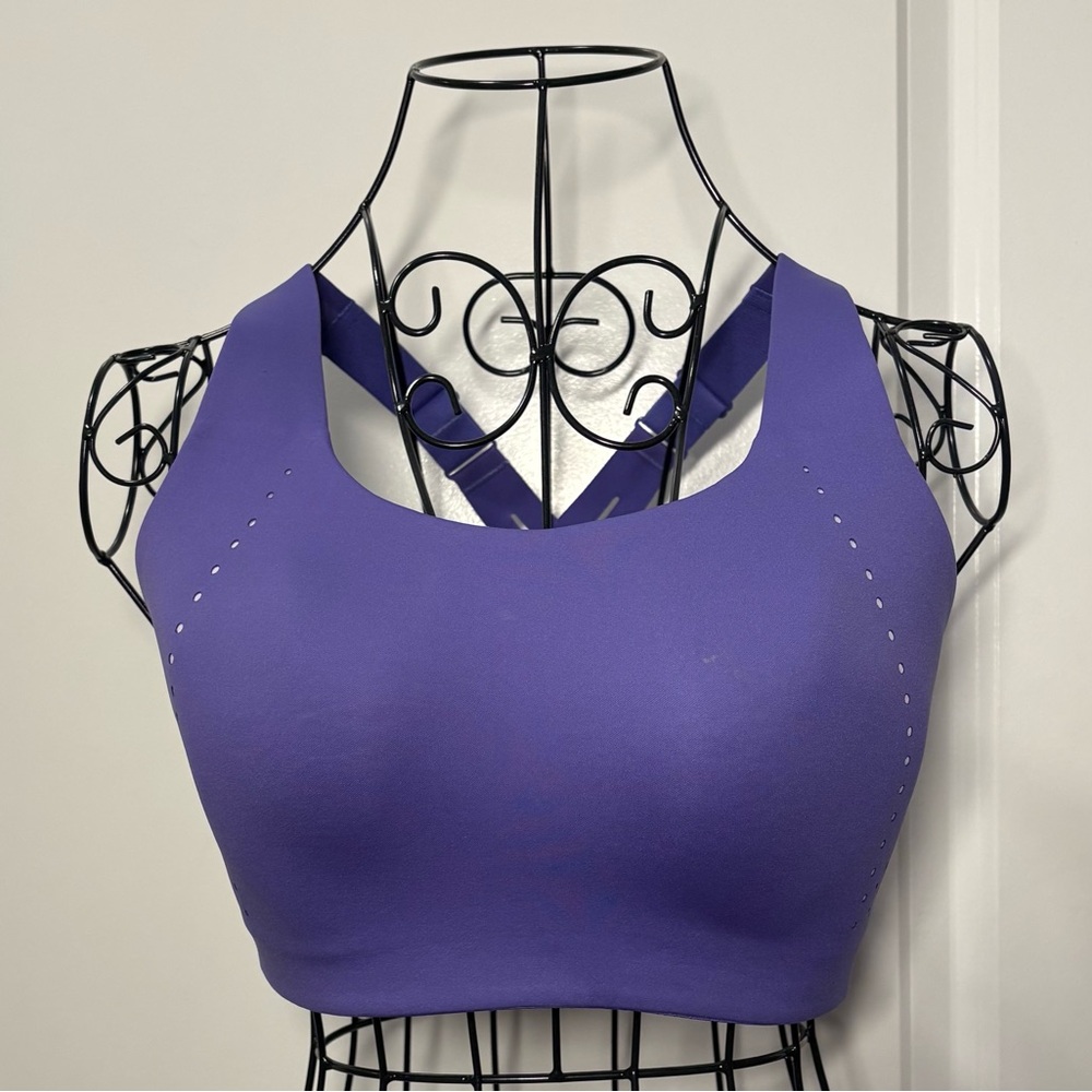 Lululemon NWT 32DD Air Support Bra-Charged‎ Indigo and Lavender